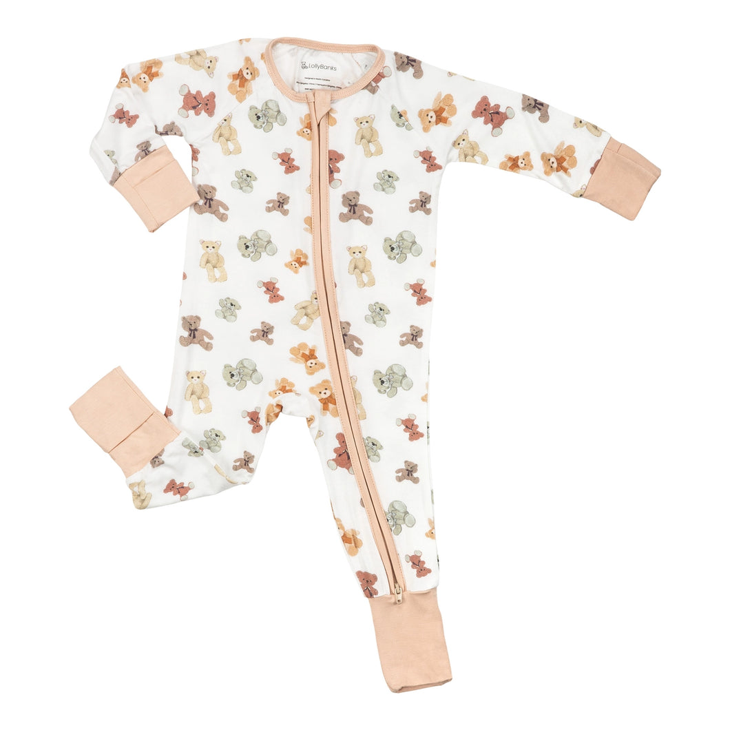 Bear Hugs Baby Bamboo Pajamas