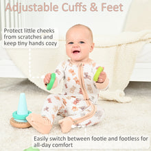 Load image into Gallery viewer, Bear Hugs Baby Bamboo Pajamas
