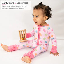 Load image into Gallery viewer, Le Macaron Baby Bamboo Pajamas
