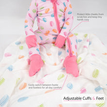 Load image into Gallery viewer, Le Macaron Baby Bamboo Pajamas
