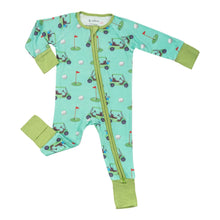 Load image into Gallery viewer, Golf a Round Baby Bamboo Pajamas
