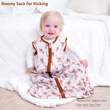 Load image into Gallery viewer, LollyBanks - Organic Cotton Sleep Sack 0.5 TOG Oh Deer: S (0-6 months)

