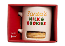 Load image into Gallery viewer, Pearhead - Christmas Mug with Cookie Slot, Santa's Milk &amp; Cookies
