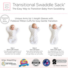 Load image into Gallery viewer, Swaddle Sack, Heathered Stripes: Small 0-3 Mo
