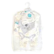 Load image into Gallery viewer, 8 Pcs Hanging Baby Gift Set Bodysuit Leggings Bib Mitten Cap
