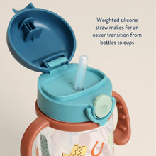 Load image into Gallery viewer, Itzy Ritzy - *NEW OPTIONS* Itzy Sips™ - Straw Cup With Snap-Close Lid: Ribbons &amp; Roses
