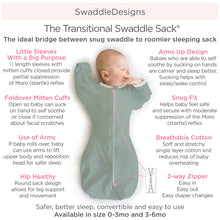 Load image into Gallery viewer, Swaddle Sack, Heathered Butterum: Small 0-3 Mo
