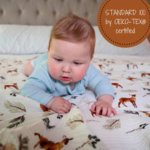 Load image into Gallery viewer, Oh Deer Baby Swaddle Blanket
