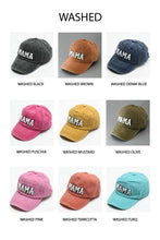 Load image into Gallery viewer, WASHED SHERPA MAMA BASEBALL CAPS*
