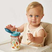 Load image into Gallery viewer, Itzy Ritzy - *NEW OPTIONS* Itzy Sips™ - Straw Cup With Snap-Close Lid: Ribbons &amp; Roses
