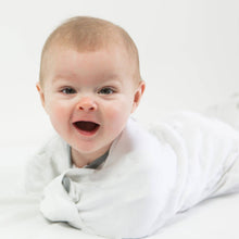 Load image into Gallery viewer, Swaddle Sack, Heathered Stripes: Small 0-3 Mo
