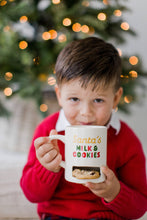 Load image into Gallery viewer, Pearhead - Christmas Mug with Cookie Slot, Santa's Milk &amp; Cookies
