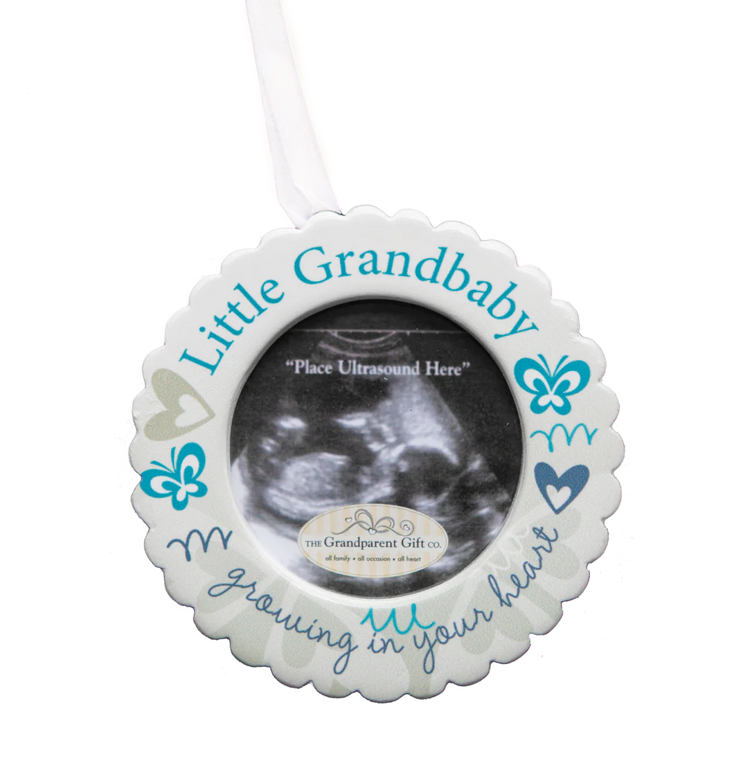 Little Grandbaby Ceramic Ultrasound Ornaments