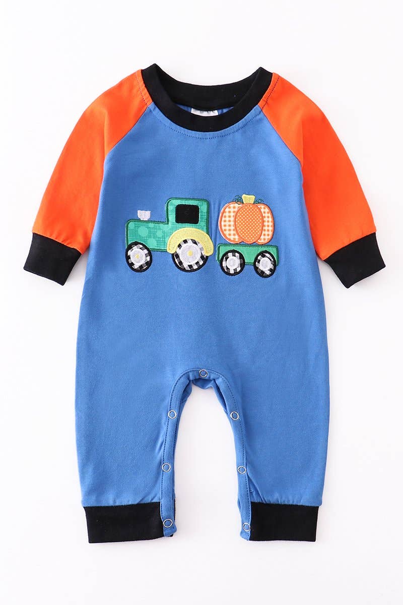 Halloween Pumpkin romper - 3 months